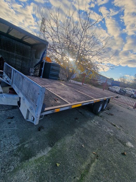 Remorca 2 axe 3,5tone 7,7 metrii