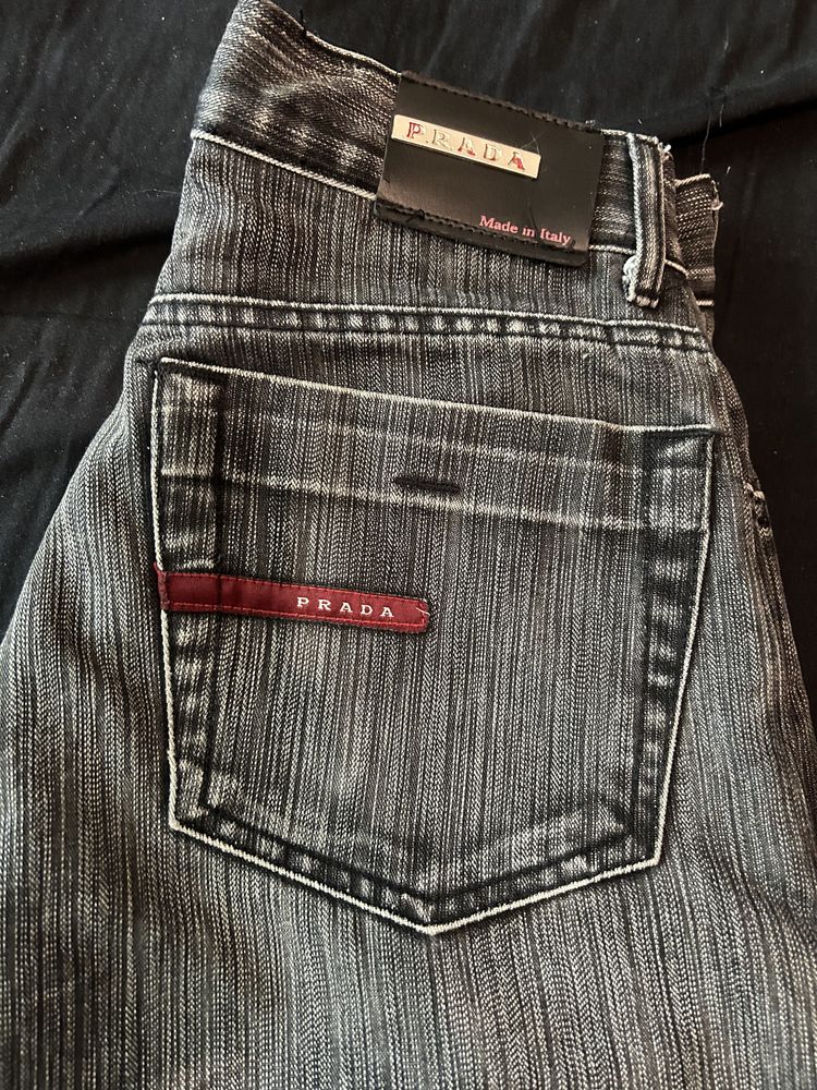 Prada брюки серые