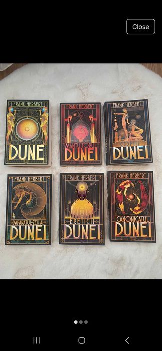 Dune Seria originala 6volume +2 volume + cadou poster