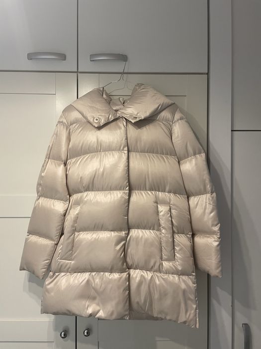 Geaca Marella Puf XS Crem Perlat