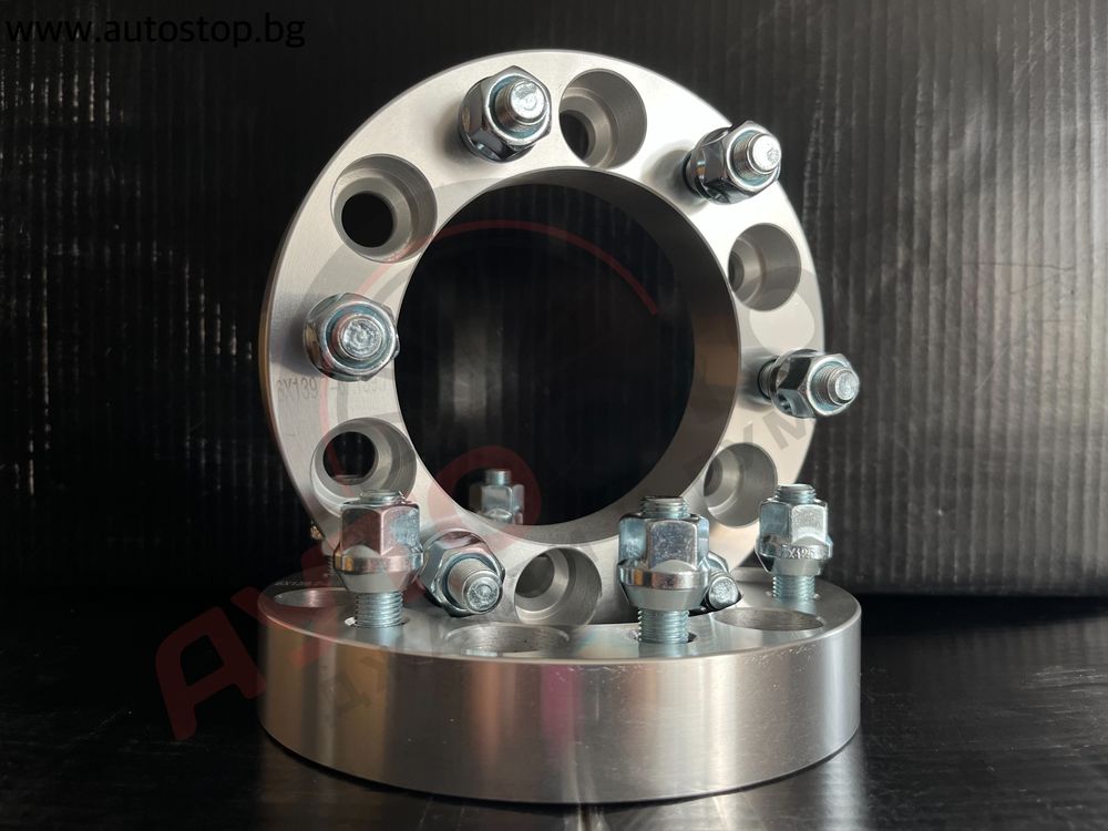 6x139.7 Дистанционни фланци 50mm Nissan Patrol Toyota Mitsubishi