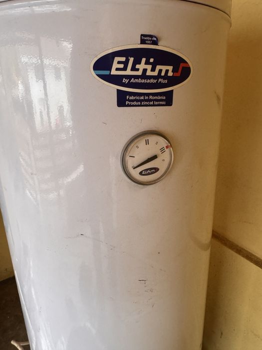 Vand cazan de apa, 2 surse, lemn + curent