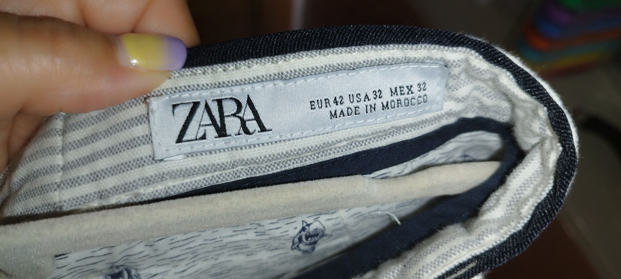 Мъжки летен панталон Zara