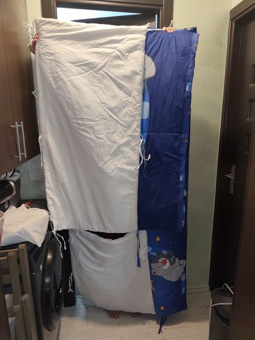 Laterale duble protecție pătuț