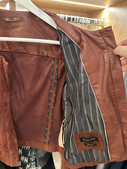 Кожено яке Massimo Dutti