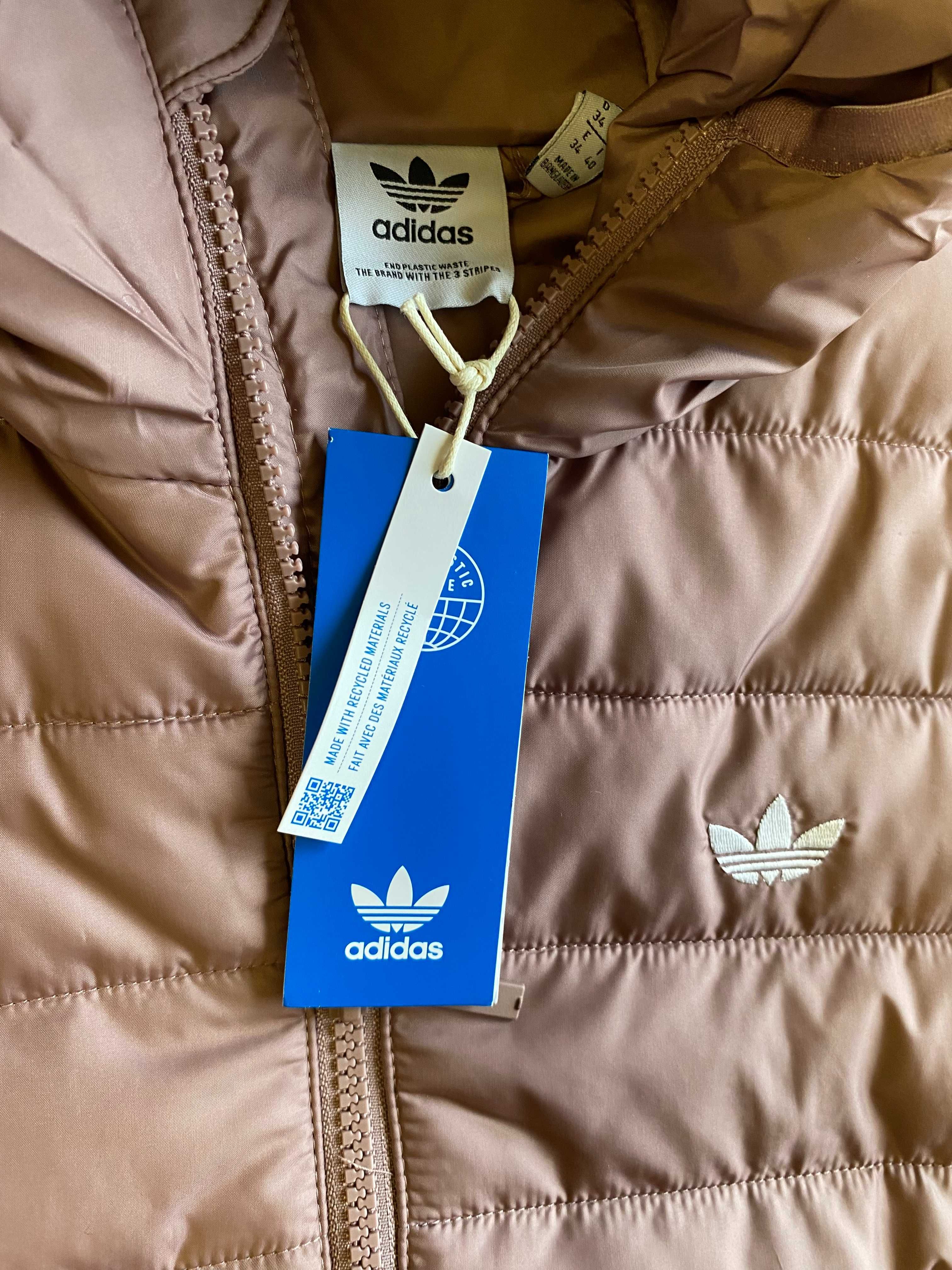 Geaca  dama  ADIDAS  Originals  Premium Slim  cu  gluga Marimea 34XS/S