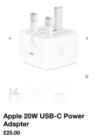 Apple 20w USB-C A2344 White