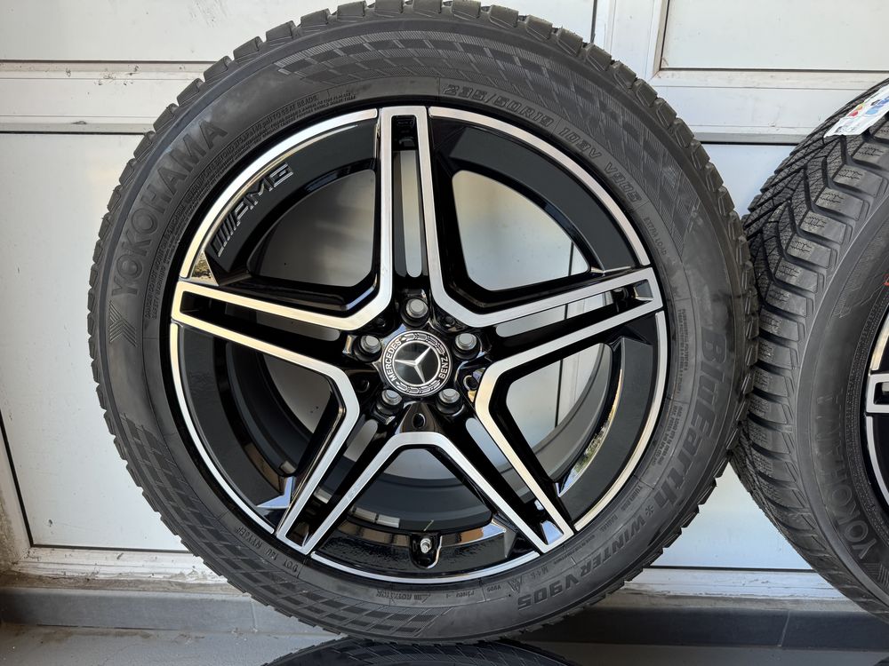 Jante Originale Mercedes AMG R19 GLA GLB GLK EQA echipate iarna noi