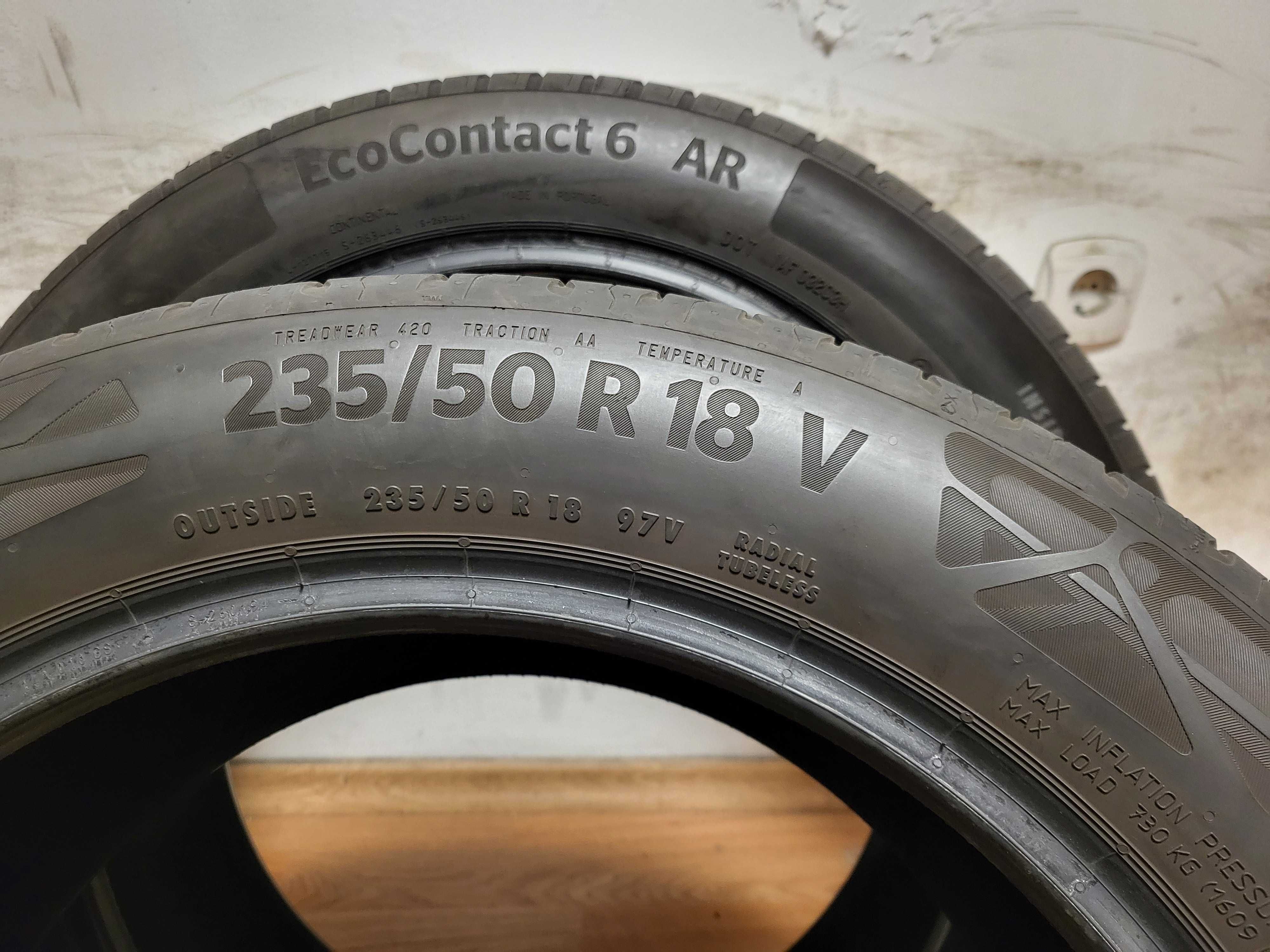 2 бр. 235/50/18 Continental / летни гуми