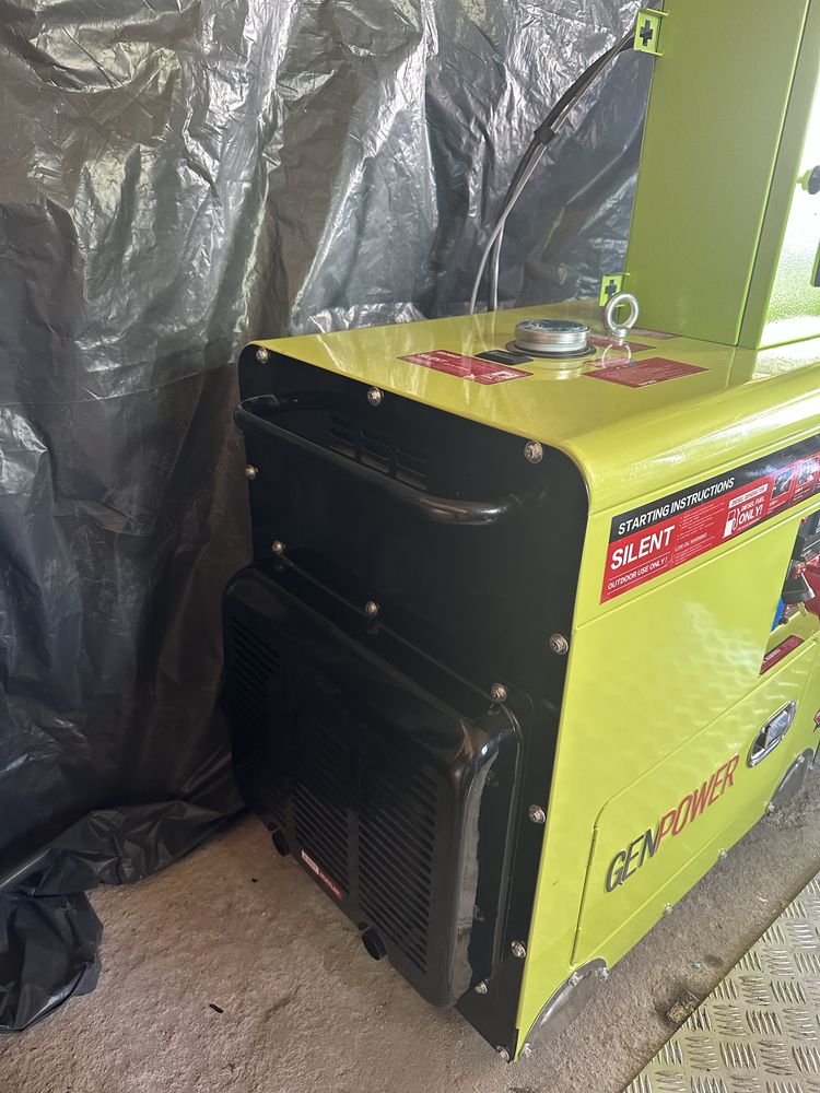 Дизелов генератор 7kw GENPOWER с ATS табло