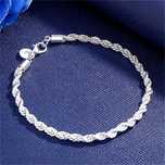 Bratara argint rope