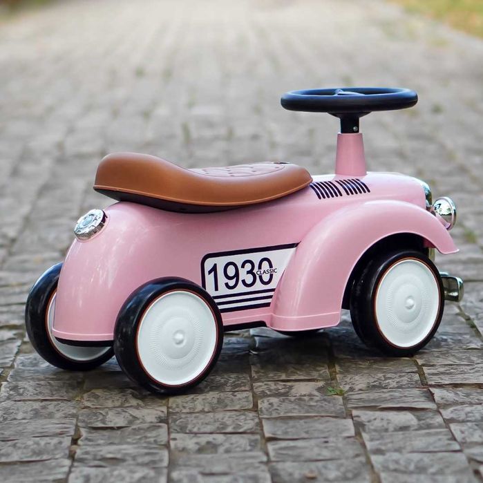 Masinuta premergator Kinderauto BJ665 Baby Car cu roti moi Pink
