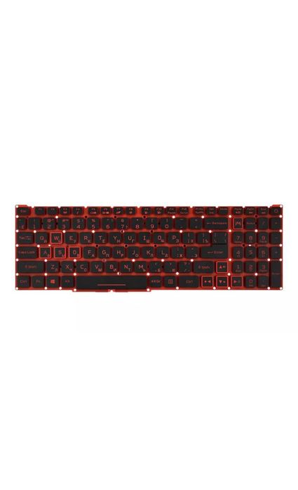 Клавиатура с красной подсветкой для Acer
Nitro 5 AN515-57