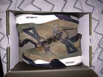 Jordan 4 olive green