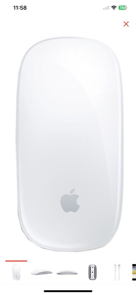 Мышь Apple Magic Mouse 2 белый