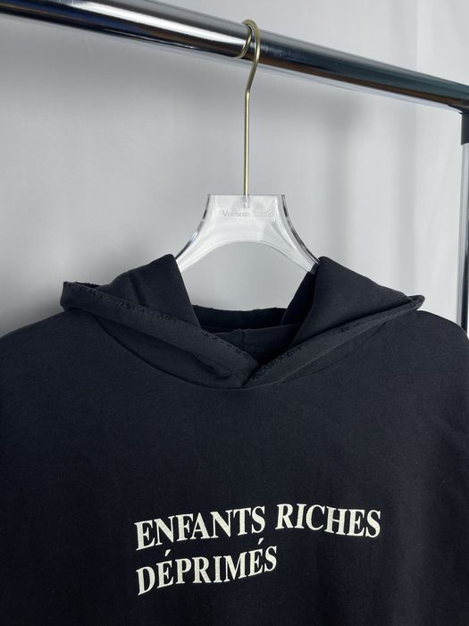 Enfants Riches Deprimes Black Hoodie | Hanorac ERD
