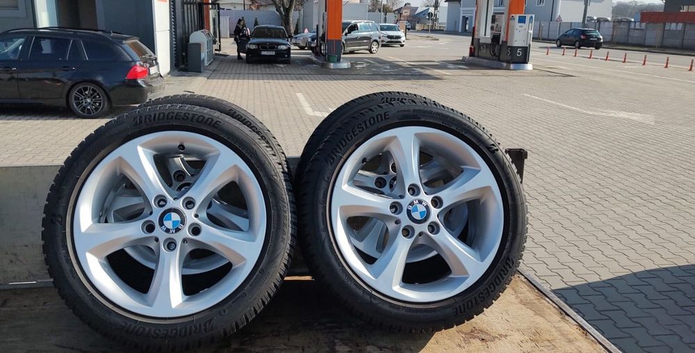 Vand jante originale BMW seria 1 cu anvelope iarna