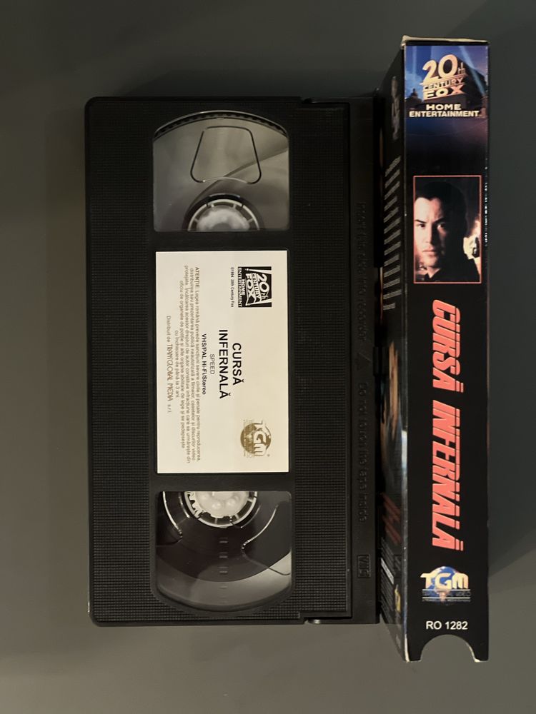 Caseta VHS Originala - Cursa Infernala