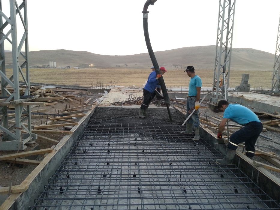 Beton elicopterizat cu cuart