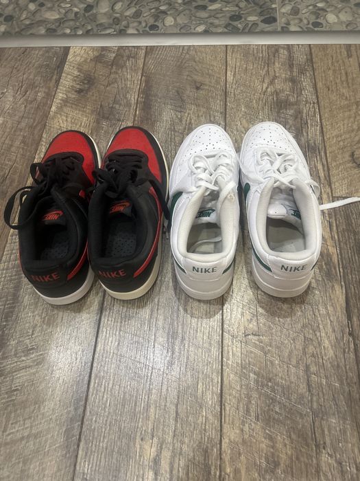 Продавам три чифта обувки на найк и комплект на murdaboyz