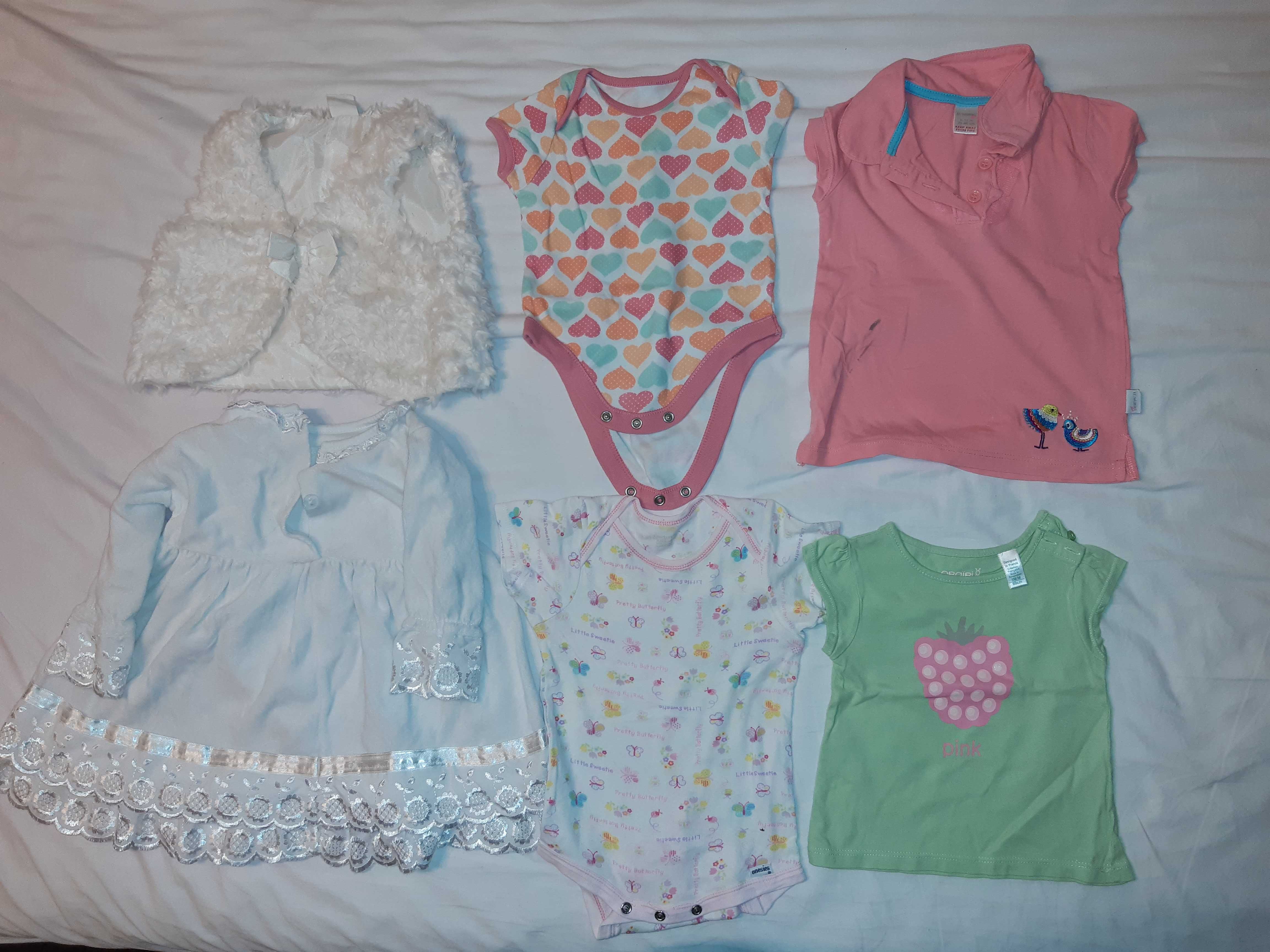 Lot 2 haine pentru fetiță maxim 12 luni