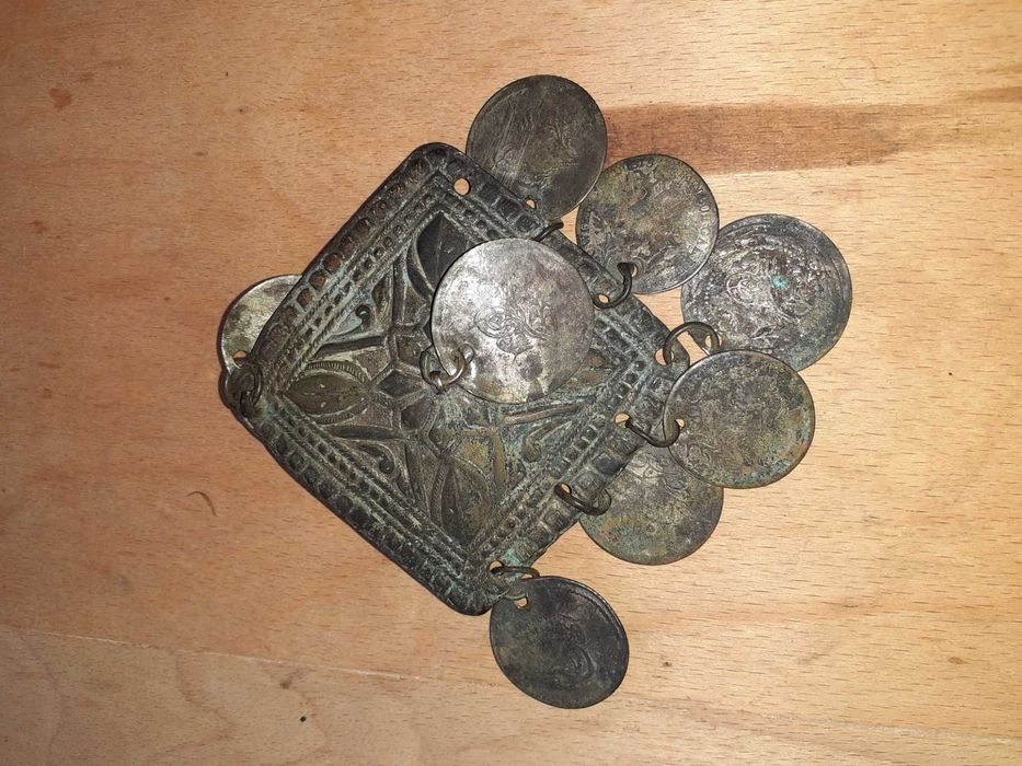 Стар възрожденски накит трепка забодка тепелък