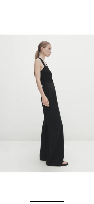 Pantaloni largi Massimo Dutti