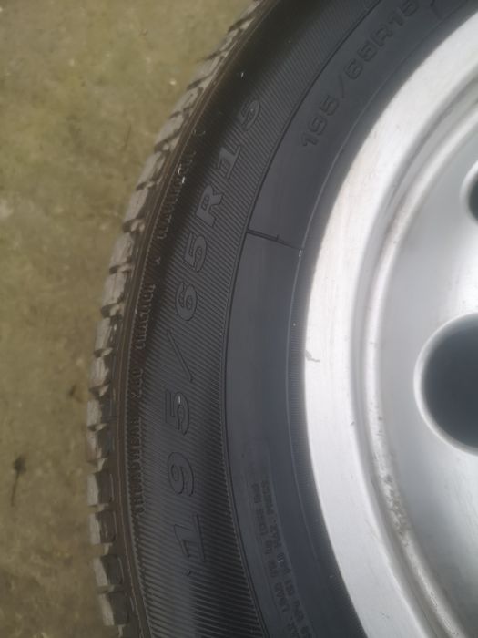 Jante Audi R15 5x100 +cauciucuri vară Debica 195.65.15