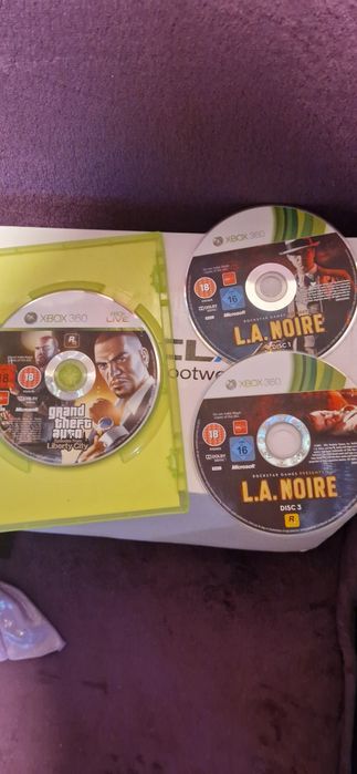 Jocuri xbox 360 colectie la noire,gta liberty cty
