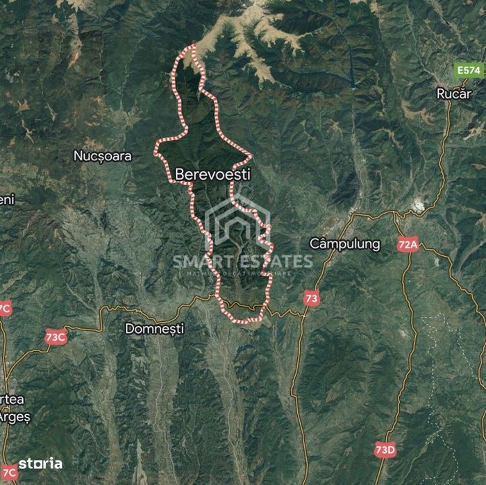 Berevoesti - Jud. Arges - Teren Intravilan 14.400 mp - Comision 0%