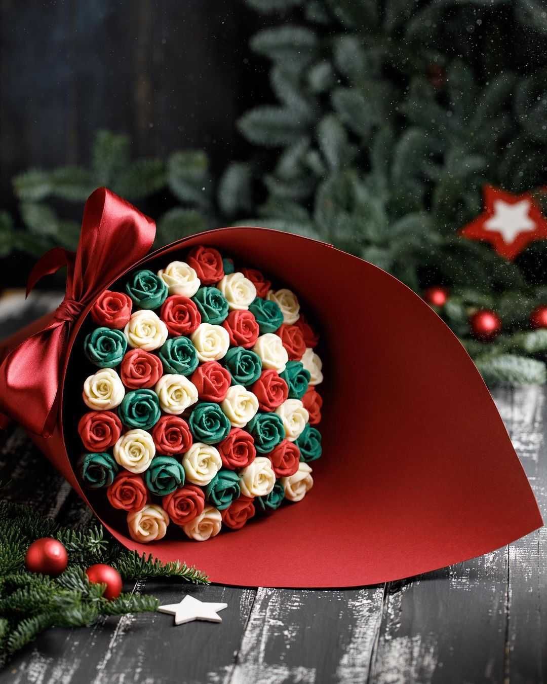 Сладкий букет | Шоколадные розы | Подарок | Доставка цветы от 3150