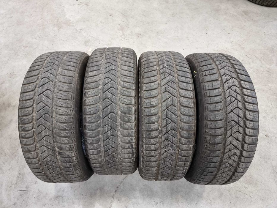 4 Anvelope IARNA 215.55.17 'Pirelli' [dot2022] ; stare foarte buna