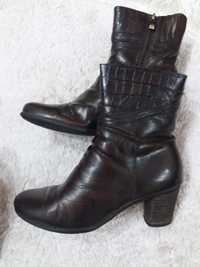 обувь женская, туфли 37 разм., кожаные сапоги  37размера