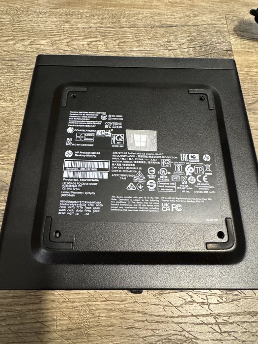 Hp Prodesk 600 G6 Desktop Mini -NOU-I5/8GbRam-Pachet Complet