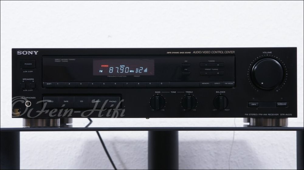 Amplificator analogic Stereo Sony STR-AV270 negru