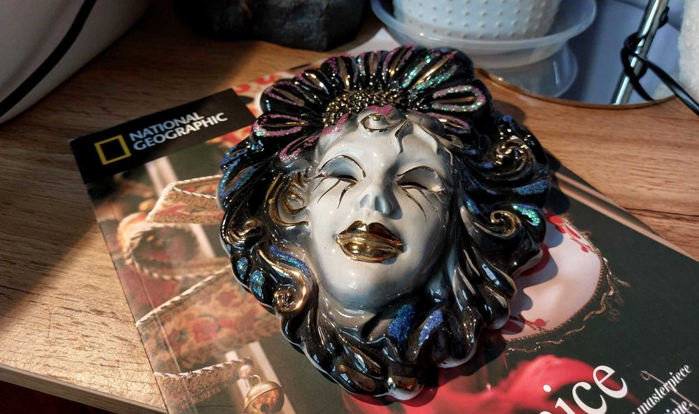 Mască Venețiană, autentică din Italia