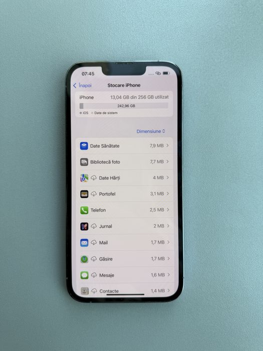 Iphone 13 pro - 256gb - 100% baterie - impecabil