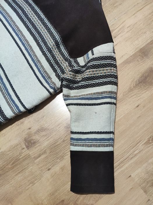 Geaca Key Largo din lână și piele mărimea L/XL