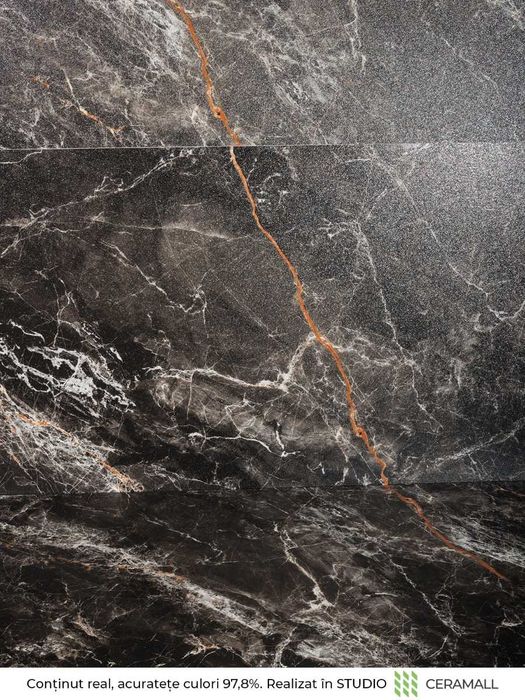 Gresie 8031 60X120 Black Gliter