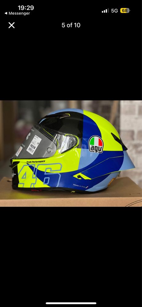 AGV Pista GP RR Soleluna 2022