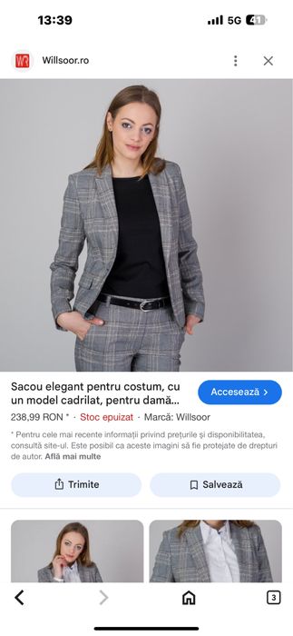 Sacou de dama original din germania