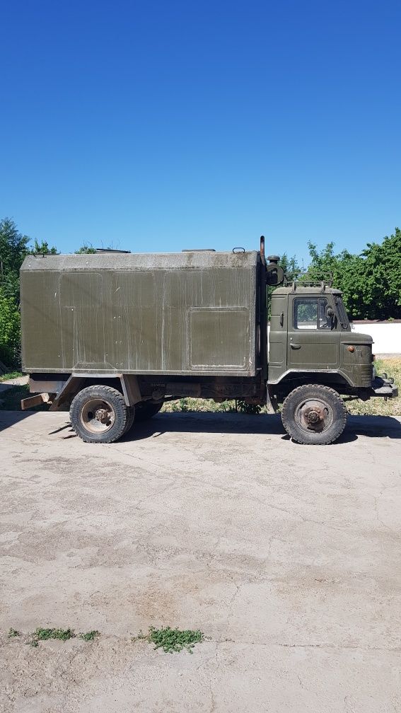 автомобиль фургон газ 66