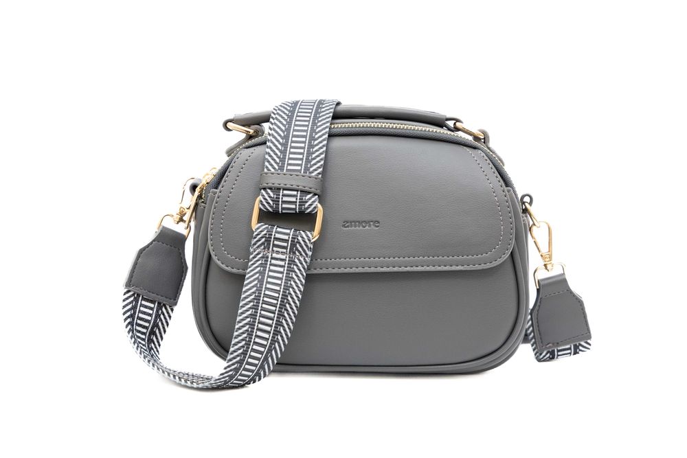 Ежедневна дамска чанта AMORE Camilla - Gray