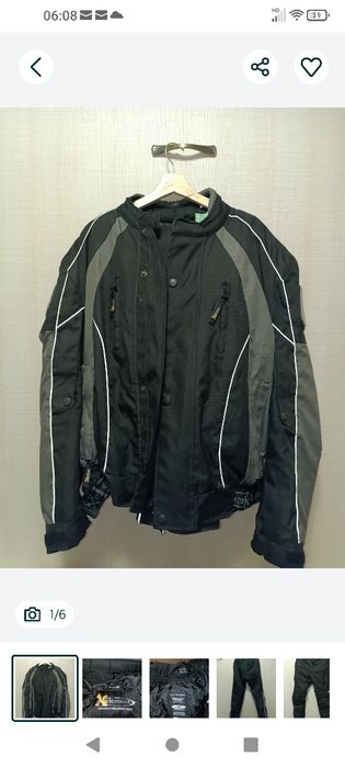 Costum moto all-season,2 piese,waterproof, căptușeli detasabile,