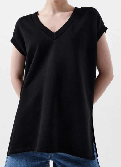 Vesta neagra marca Cropp