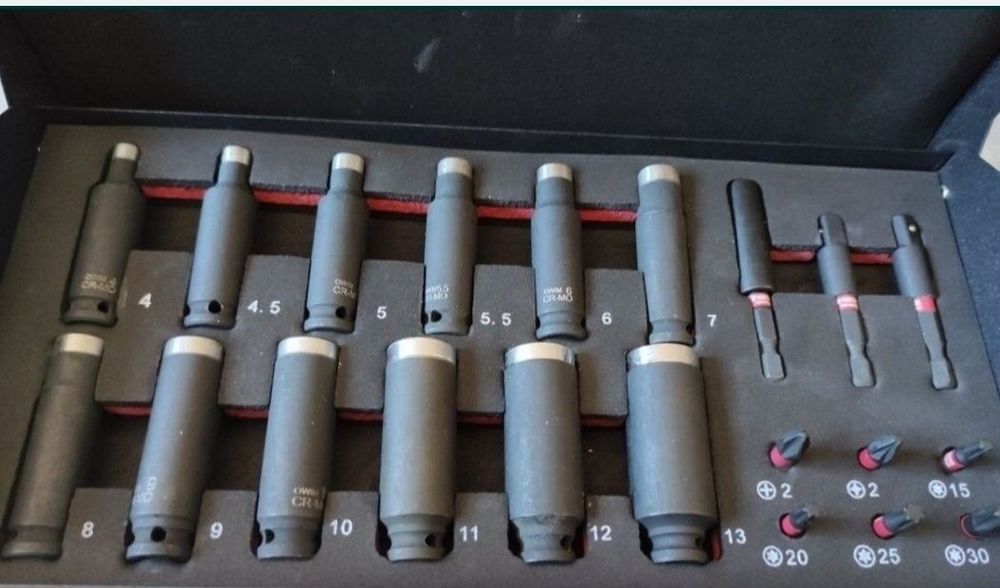 Trusa tubulare impact Parkside 1/4