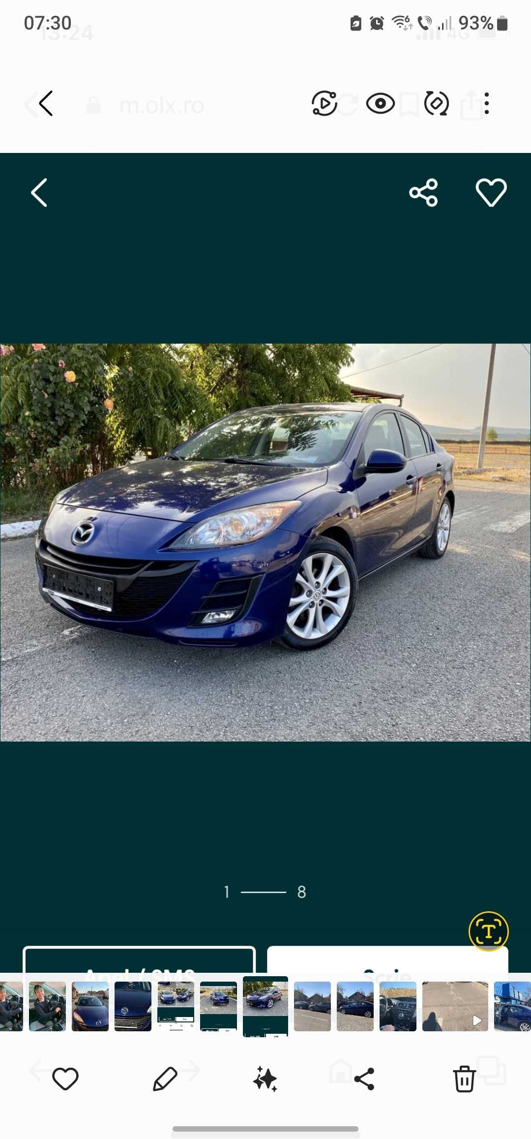 Mazda 3, 1.6 Diesel, Sedan