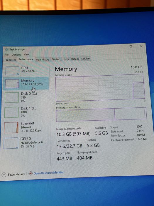 Vand pc gaming urgent