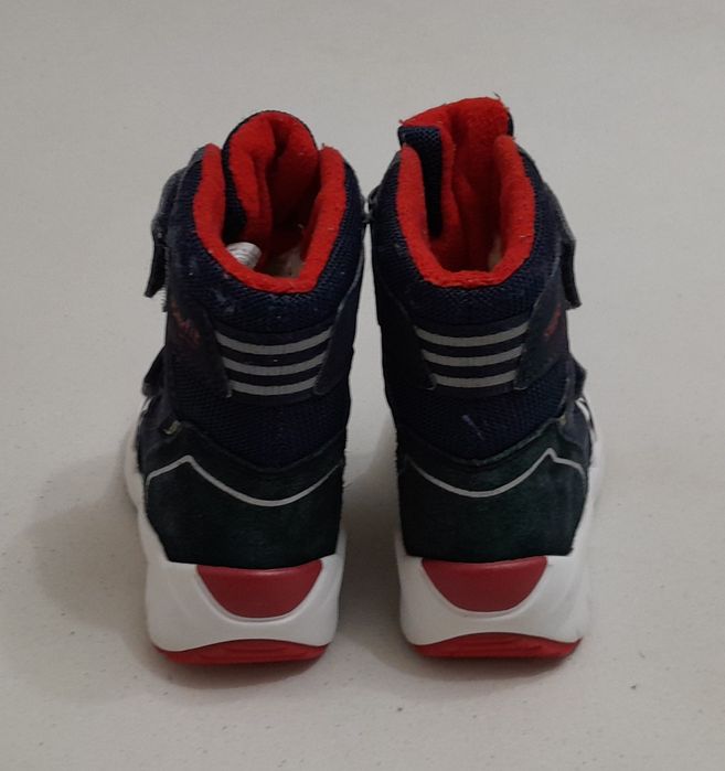 Ghete iarna, cizme zăpadă Super Fit Gore - Tex, piele naturală, nr. 25