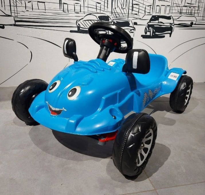 Детская педальная машина Pilsan Herby Car Blue/Голубой
